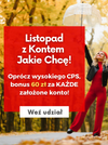 Listopad z Kontem Jakie Chcę! Bonus za KAŻDE założone konto!