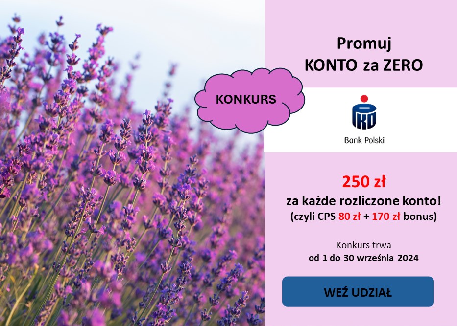 Weź udział w KONKURSIE PKO BP! Do zgarnięcia aż 250 zł