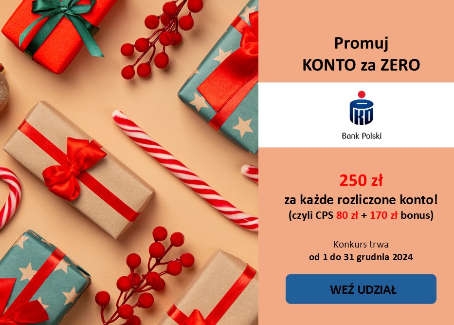 Mega zima z PKO BP! Weź udział w KONKURSIE i zgarnij aż 250 zł