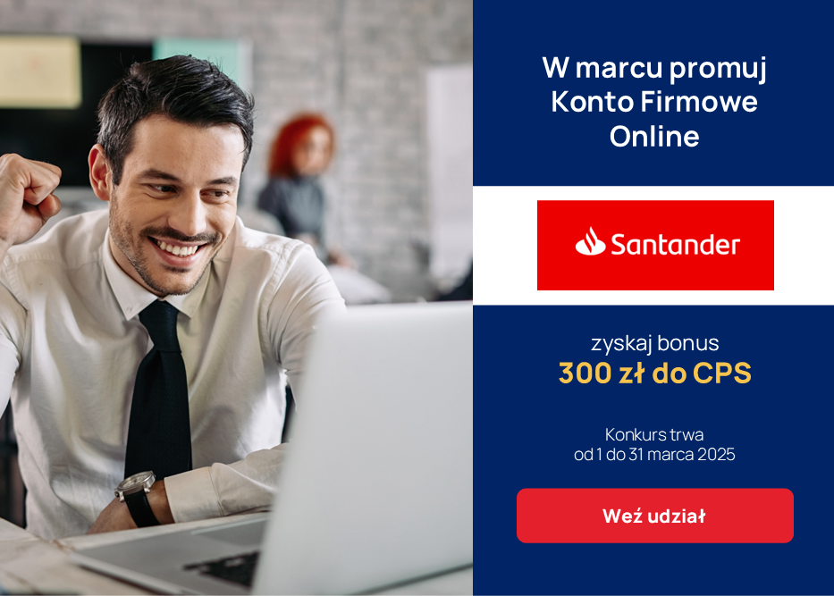 Promuj Konto Firmowe Online i zyskaj bonus 300 zł