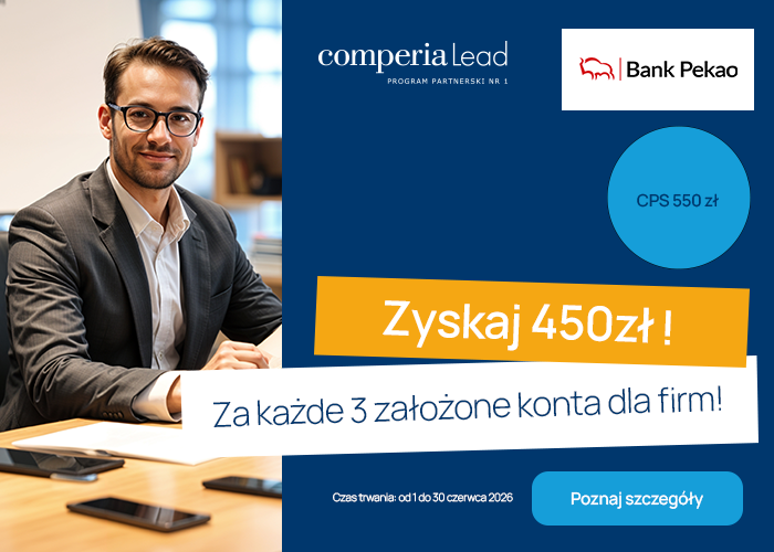 Podkręć wyniki Kontem Biznes z Żubrem. Bonus 450 zł za każde 3 konta firmowe oraz CPS 550 zł