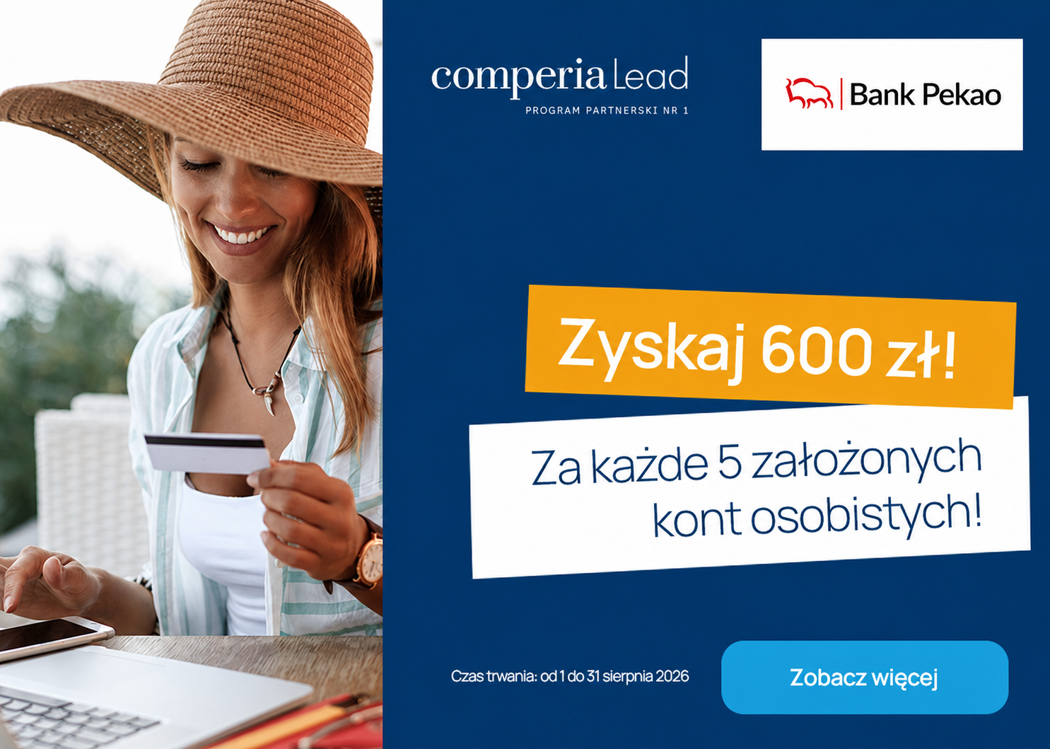 Regulamin akcji promocyjnej “Sierpień z Pekao S.A.”