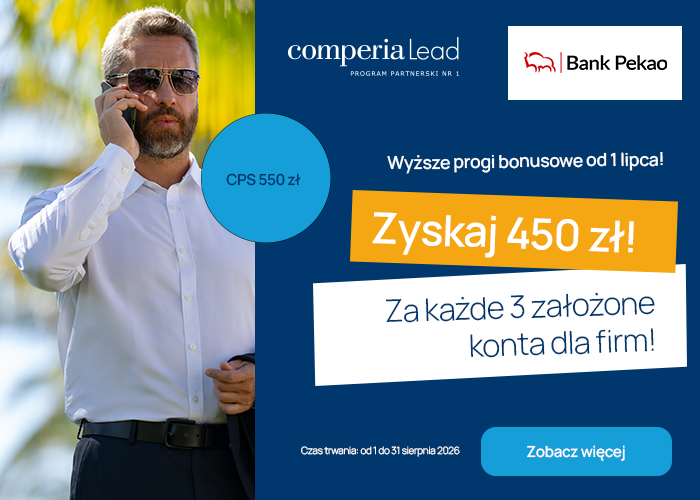 Podkręć wyniki Kontem Biznes z Żubrem. Zyskaj 450 zł za każde 3 konta firmowe oraz CPS 550 zł