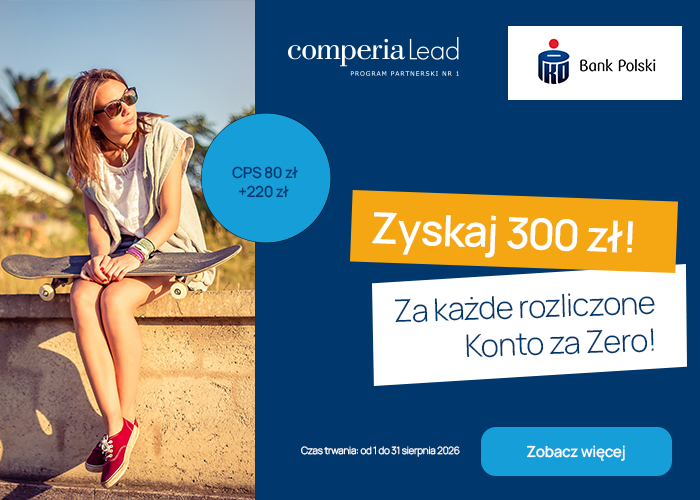 Nie przegap akcji PKO BP! W sierpniu do zgarnięcia 300 zł za każde rozliczone Konto za Zero