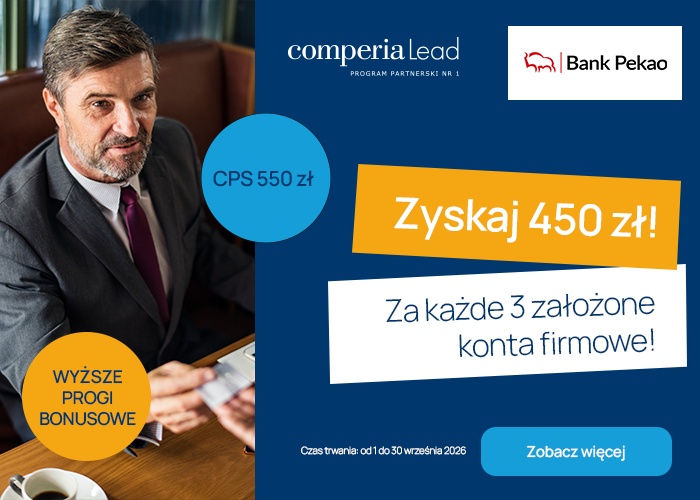 Podkręć wyniki Kontem Biznes z Żubrem. Zyskaj 450 zł za każde 3 konta firmowe oraz CPS 550 zł