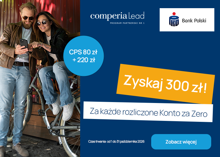 Nie przegap akcji PKO BP! W październiku do zgarnięcia 300 zł za każde rozliczone Konto za Zero